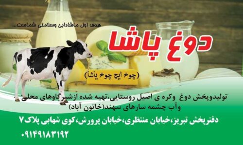 دوغ سنتی روستایی پاشا
