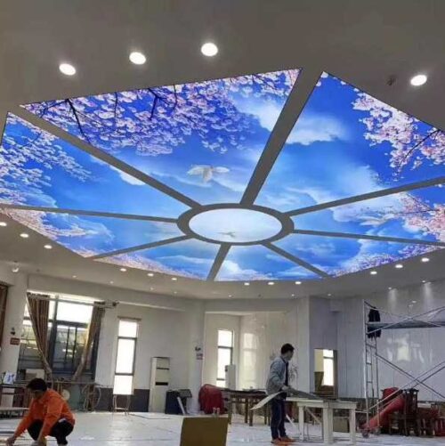 فروش و اجرای انواع سقف کشسان با گارانتی 12 ساله تعویض!!