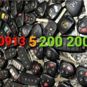 کلید سازی ریموت خودرو باز کردن انواع قفل