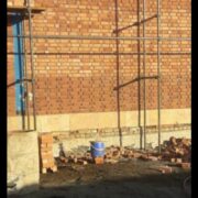 اجرای آجرنمای ده سوراخه