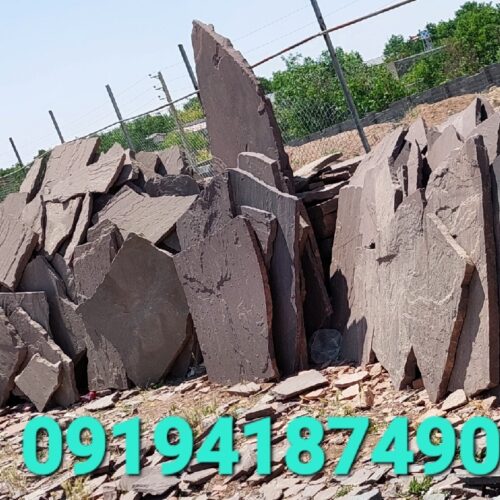 فروش سنگ لاشه سنگ ورقه ای فروش سنگ مالون معدن سنگ لاشه ای دماوند - Image 2