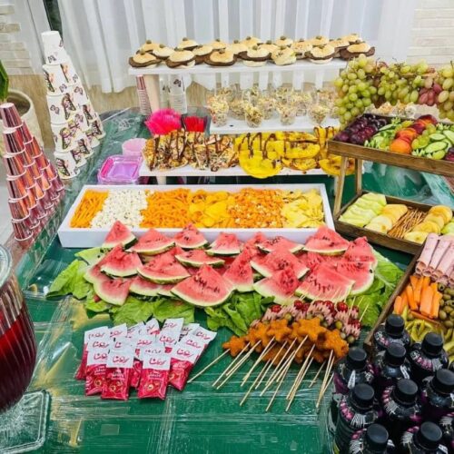 خدمات پذیرایی مراسم رهام جان